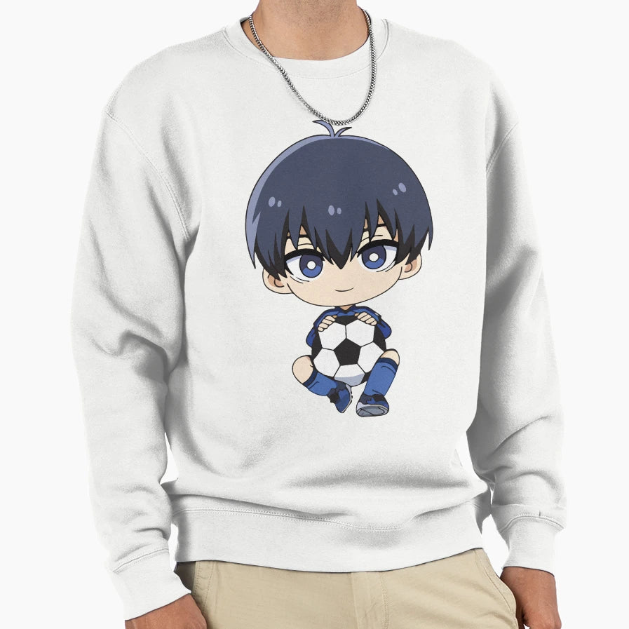 Yoichi Isagi Blue Lock Anime Sweatshirt - Aesthetic Graphic Unisex - T-Shirt, Sweatshirt, Hoodie
