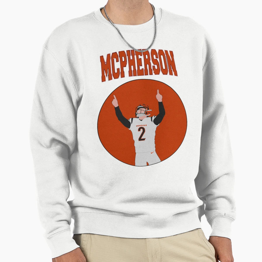 Mcpherson JB Who Dey JB Who Dey Sweatshirt - Casual Everyday Wear Men Women - T-Shirt, Sweatshirt, Hoodie