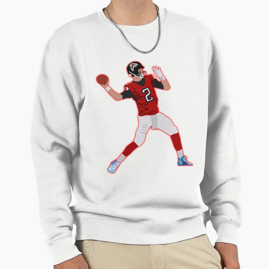 Matt Ryan Sweatshirt - Casual Everyday Wear for Adults - T-Shirt, Sweatshirt, Hoodie