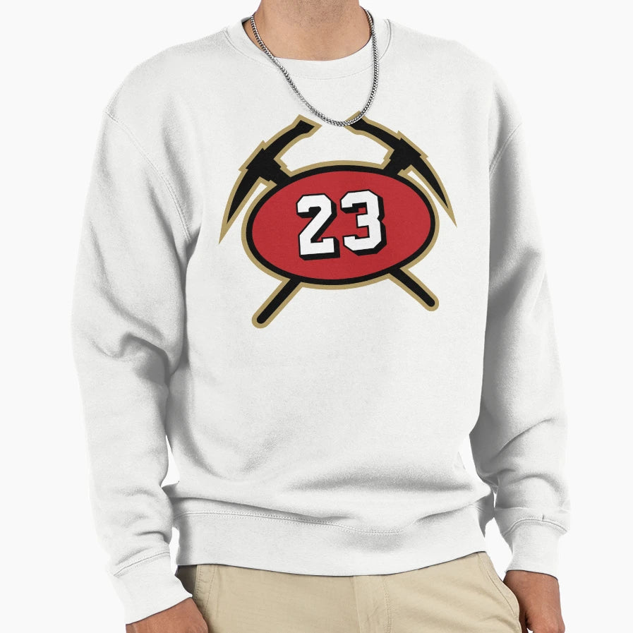 Christian Freaking Mccaffrey Sweatshirt - Fun Novelty Design Men Women - T-Shirt, Sweatshirt, Hoodie