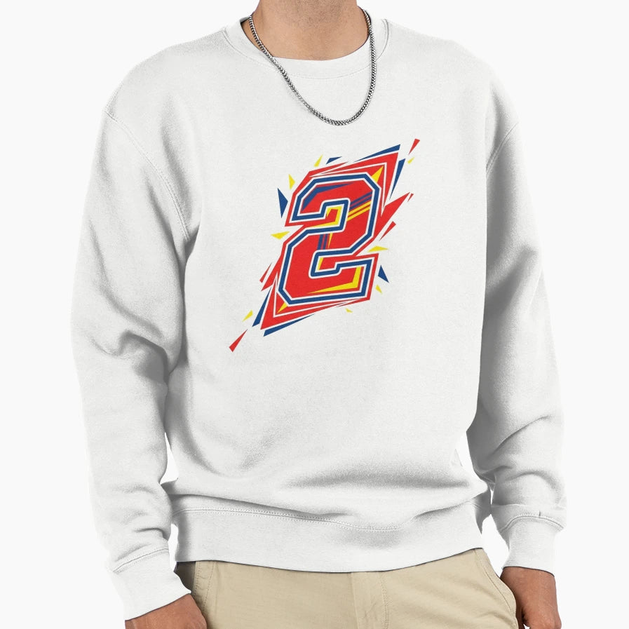 Number Two Power Partnership Sweatshirt - Trendy Graphic Unisex - T-Shirt, Sweatshirt, Hoodie