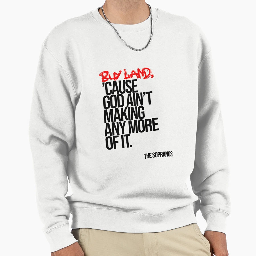 Sopranos Minimalist Sweatshirt - Novelty Apparel for Adults - T-Shirt, Sweatshirt, Hoodie