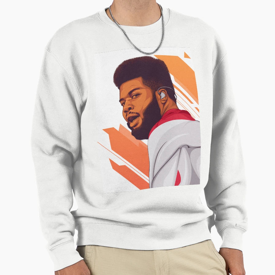 Khalid Sweatshirt - Casual Everyday Wear Men Women - T-Shirt, Sweatshirt, Hoodie
