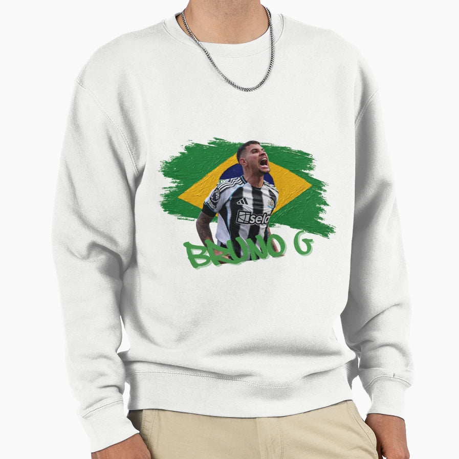 Bruno G Brazil And Newcastle T-Shirt - Casual Everyday Wear Men Women - T-Shirt, Sweatshirt, Hoodie