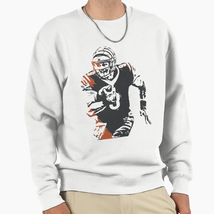 Player Sports Quarterback 14 Wide Sweatshirt - Streetwear Style for Adults - T-Shirt, Sweatshirt, Hoodie