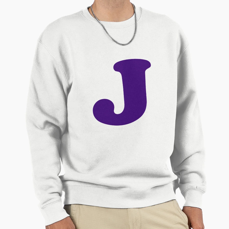 Letter J Initial J Sweatshirt - Fun Novelty Design Unisex - T-Shirt, Sweatshirt, Hoodie