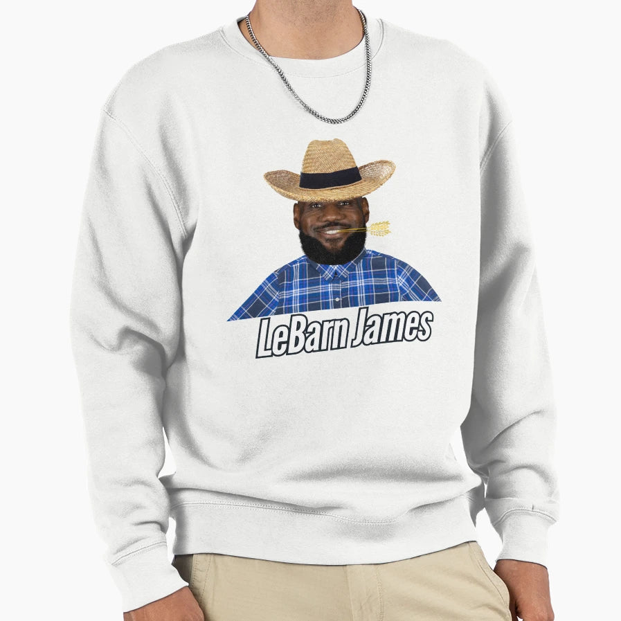 Lebarn James T-Shirt - Minimalist Print Unisex - T-Shirt, Sweatshirt, Hoodie