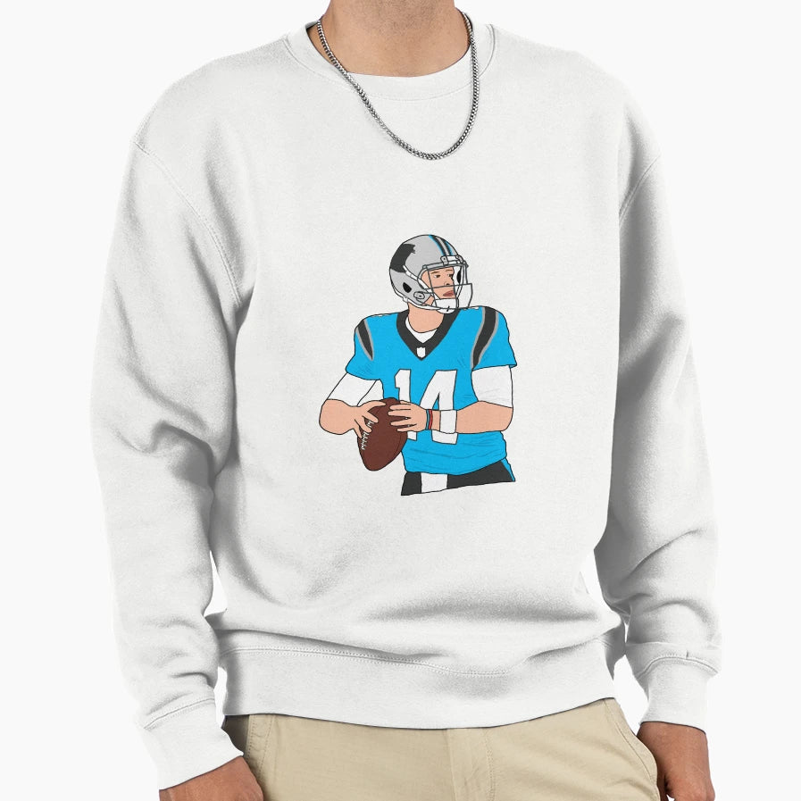 Carolina Panthers Sam Darnold Sweatshirt - Novelty Apparel Men Women - T-Shirt, Sweatshirt, Hoodie