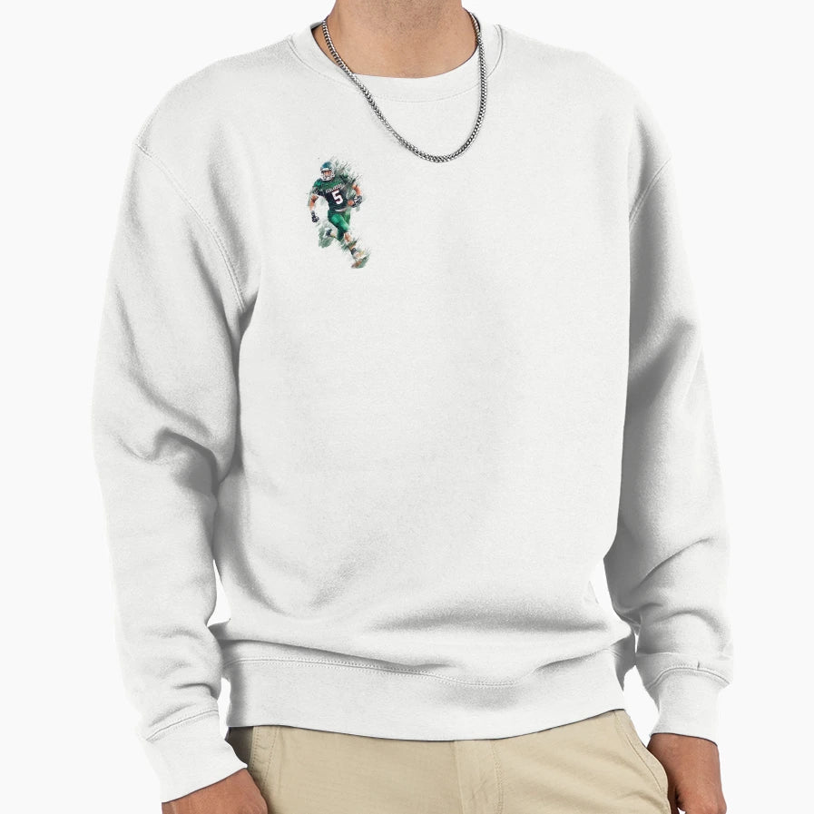 American Football Player Hydro Sweatshirt - Trendy Graphic Unisex - T-Shirt, Sweatshirt, Hoodie