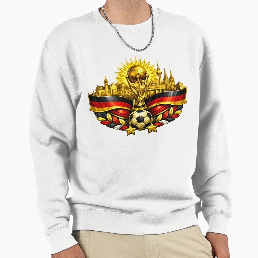 World Cup Germany Sweatshirt - Trendy Graphic for Adults - T-Shirt, Sweatshirt, Hoodie