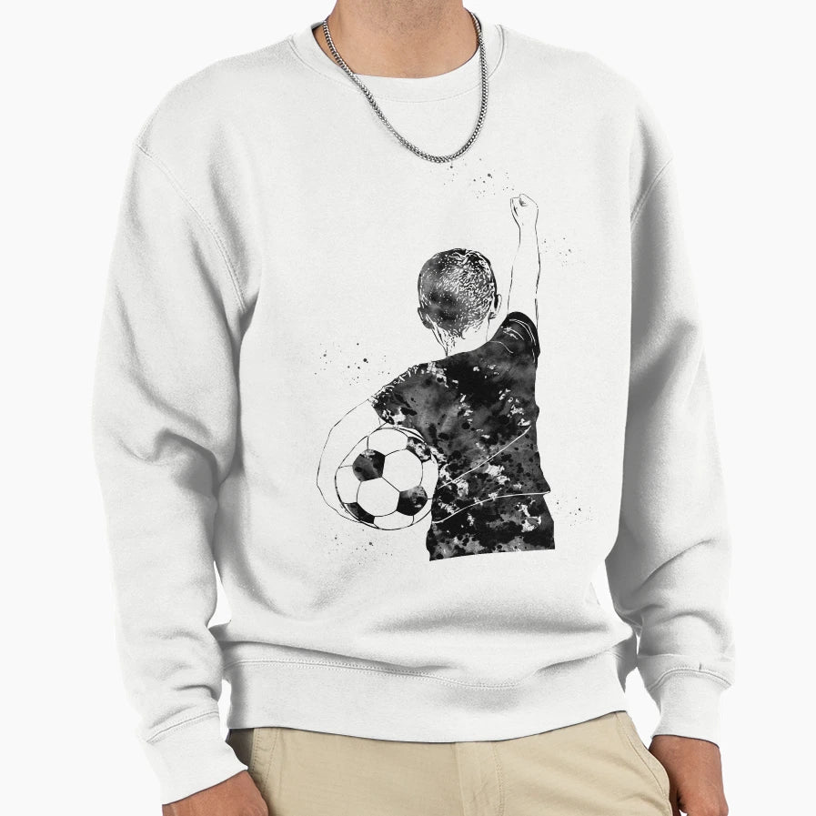 Soccer Player Little Sweatshirt - Streetwear Style for Adults - T-Shirt, Sweatshirt, Hoodie