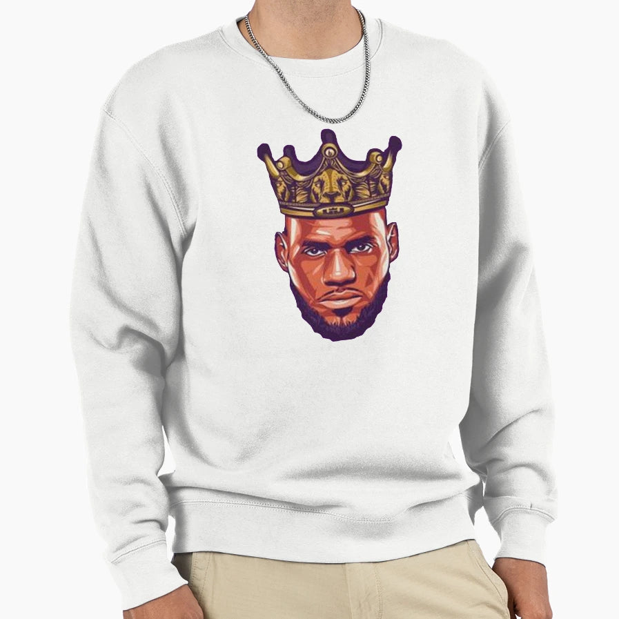 Kingjames Sweatshirt - Minimalist Print Men Women - T-Shirt, Sweatshirt, Hoodie