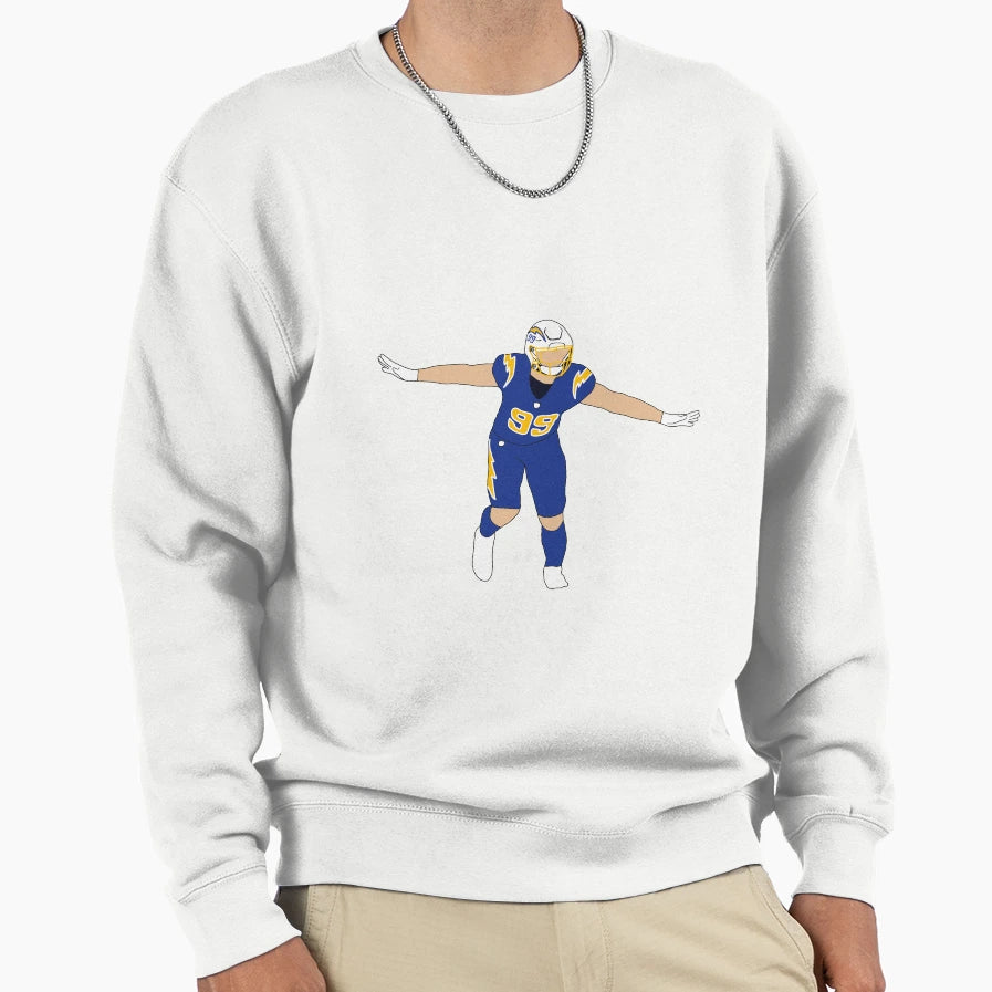 Los Angeles Chargers Joey Bosa Sweatshirt - Streetwear Style Men Women - T-Shirt, Sweatshirt, Hoodie