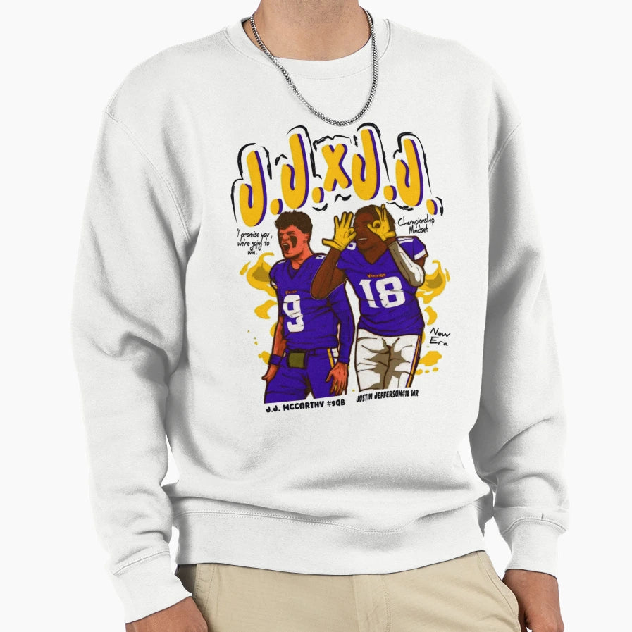 Justin And Mccarthy Championship Mindset Sweatshirt - Trendy Graphic Unisex - T-Shirt, Sweatshirt, Hoodie