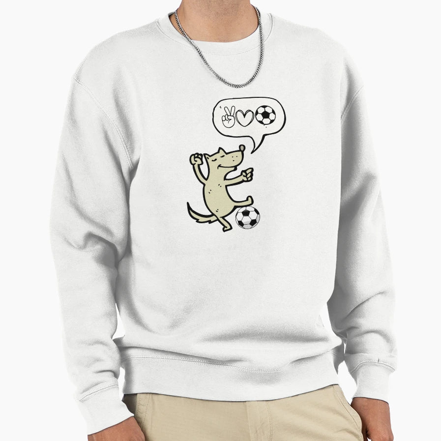 Love Football Sweatshirt - Novelty Apparel Unisex - T-Shirt, Sweatshirt, Hoodie