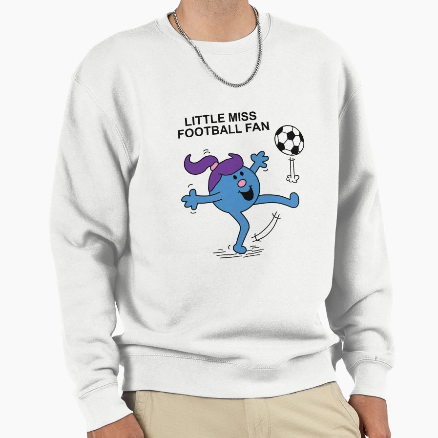 Little Miss Football Fan Sweatshirt - Aesthetic Graphic Unisex - T-Shirt, Sweatshirt, Hoodie