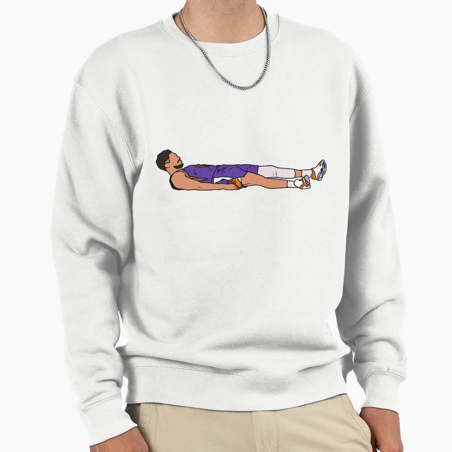 Devin Booker Game Winner Celebration Sweatshirt - Minimalist Print Unisex - T-Shirt, Sweatshirt, Hoodie