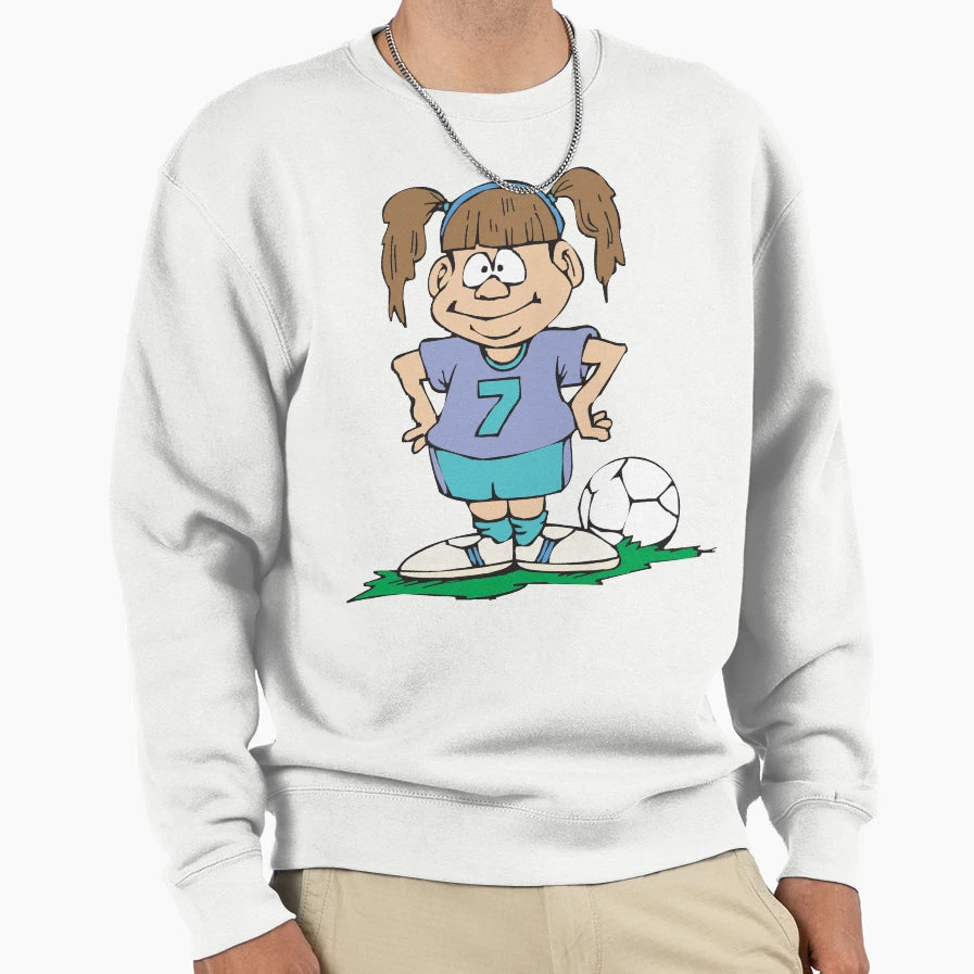 Soccer Sweatshirt - Graphic Print Unisex - T-Shirt, Sweatshirt, Hoodie