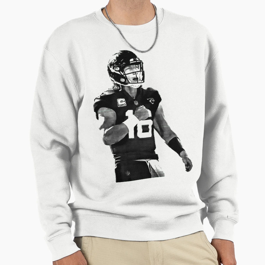 Trevor Lawrence Pencil Drawing T-Shirt - Casual Everyday Wear Men Women - T-Shirt, Sweatshirt, Hoodie