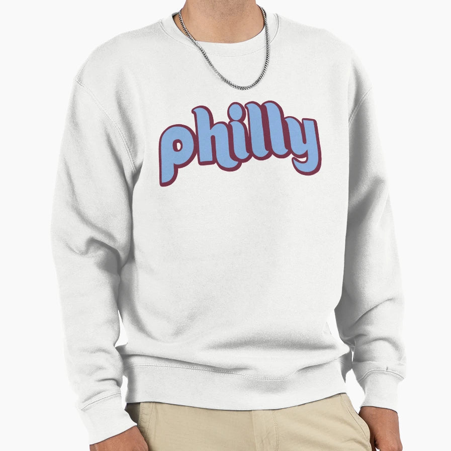 Philly Sweatshirt - Minimalist Print for Adults - T-Shirt, Sweatshirt, Hoodie