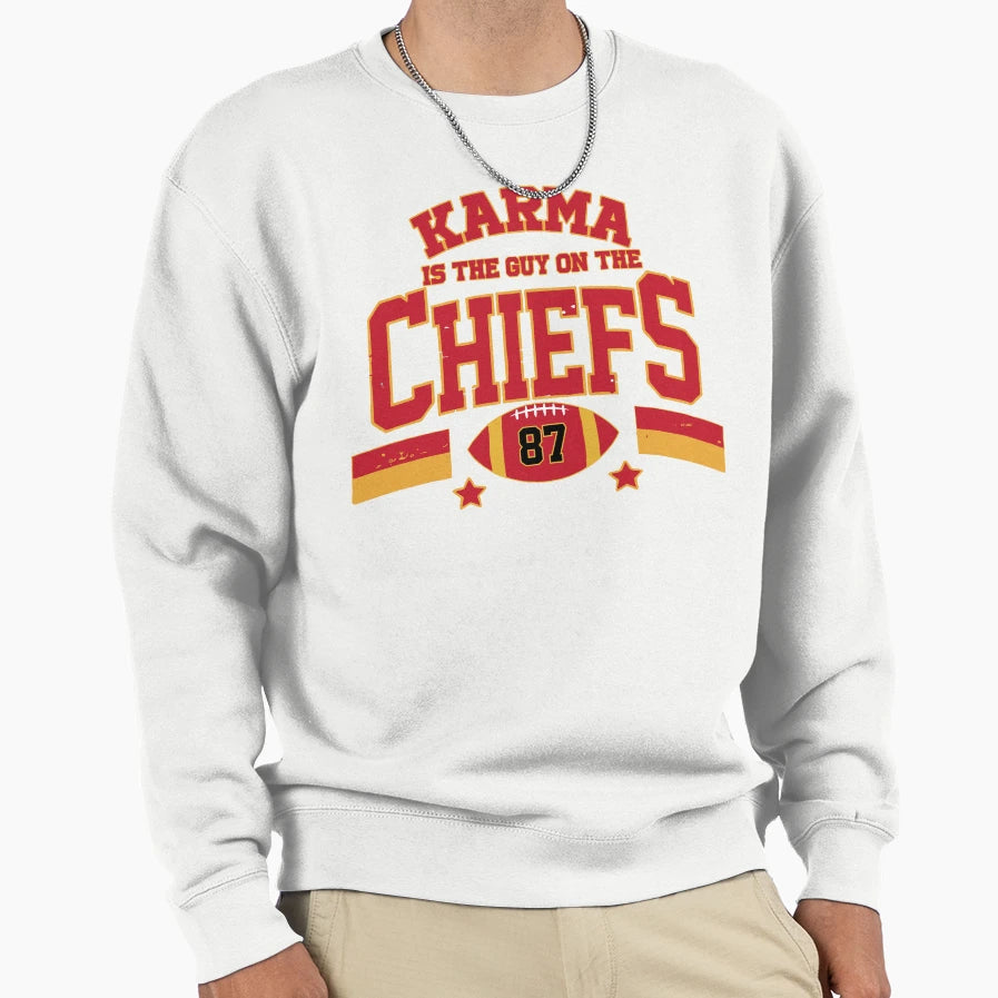 Karma Is Taylors Boyfriend TK Sweatshirt - Novelty Apparel Men Women - T-Shirt, Sweatshirt, Hoodie