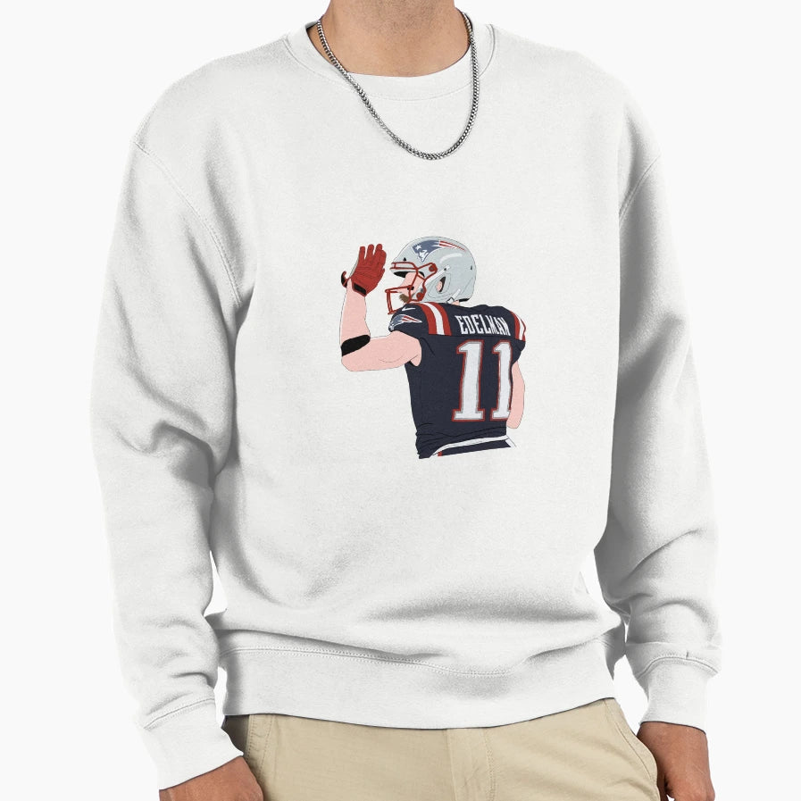 Julian Edelman Sweatshirt - Casual Everyday Wear Men Women - T-Shirt, Sweatshirt, Hoodie