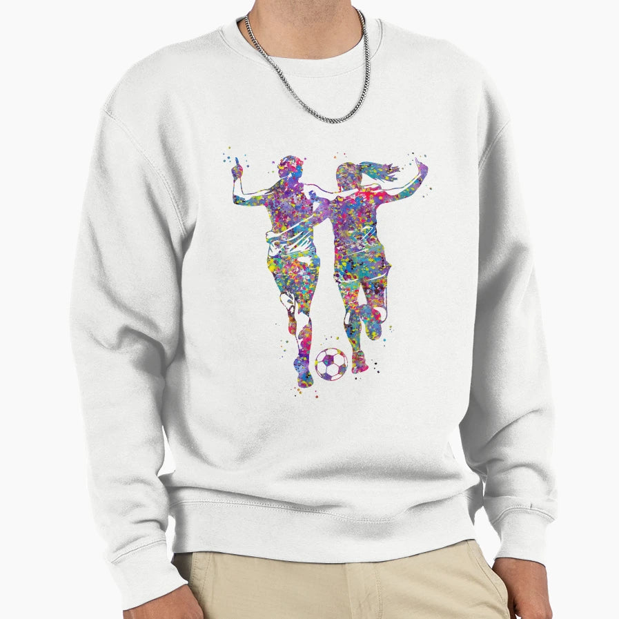 Soccer Player Sweatshirt - Casual Everyday Wear for Adults - T-Shirt, Sweatshirt, Hoodie
