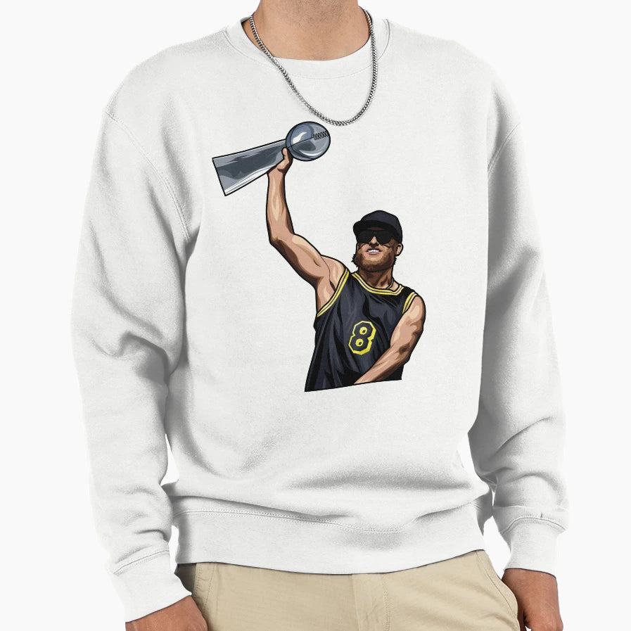 Cooper Kupp Trophy Kobe Bryant Jersey Sweatshirt - Graphic Print Unisex - T-Shirt, Sweatshirt, Hoodie
