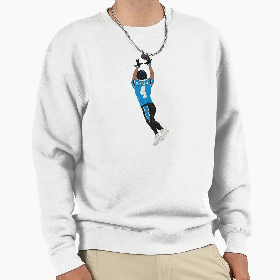 Tetairoa Mcmillan Celebrating Sweatshirt - Aesthetic Graphic Men Women - T-Shirt, Sweatshirt, Hoodie