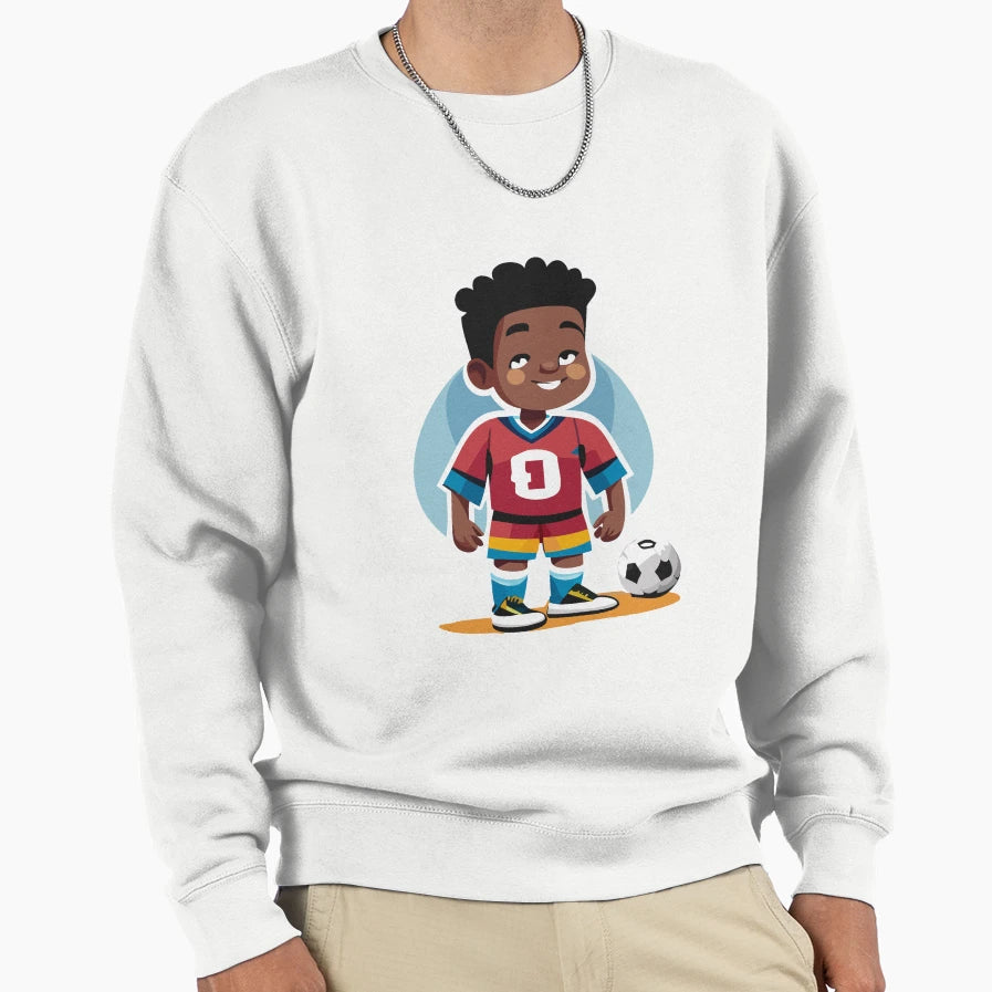 Soccer Soccer Player Soccer Player Sweatshirt - Streetwear Style Unisex - T-Shirt, Sweatshirt, Hoodie