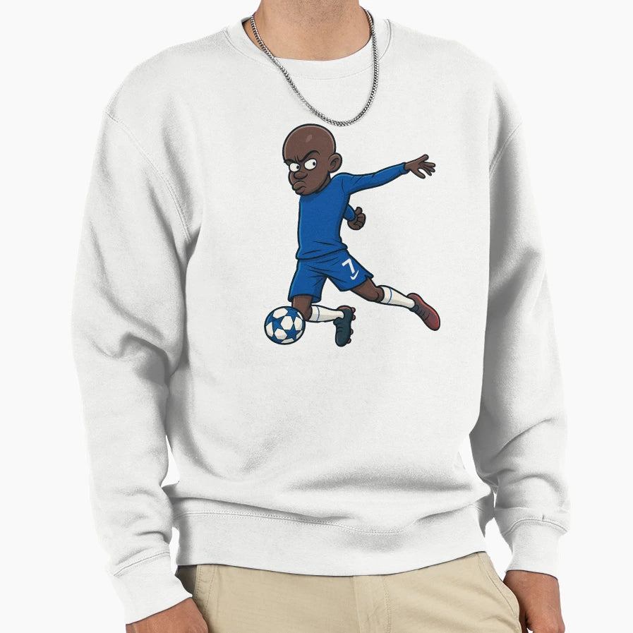Ngolo Kante Sweatshirt - Custom Art Print for Adults - T-Shirt, Sweatshirt, Hoodie