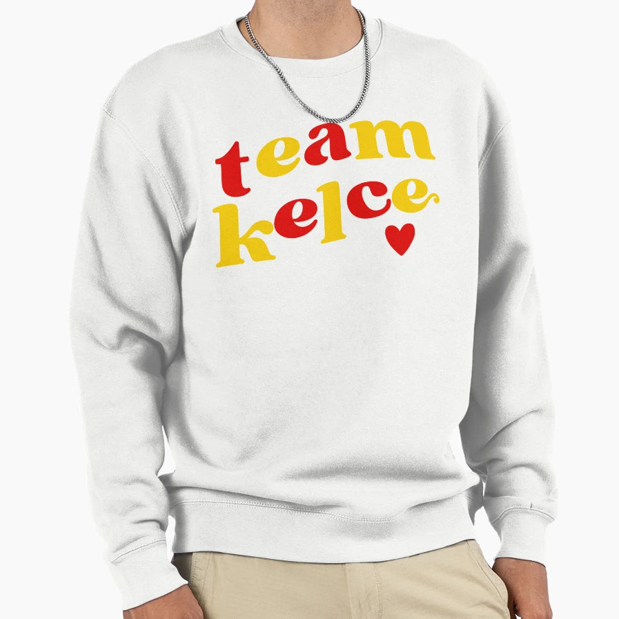 Team Kelce TK Tk 87 Chiefs Sweatshirt - Streetwear Style for Adults - T-Shirt, Sweatshirt, Hoodie