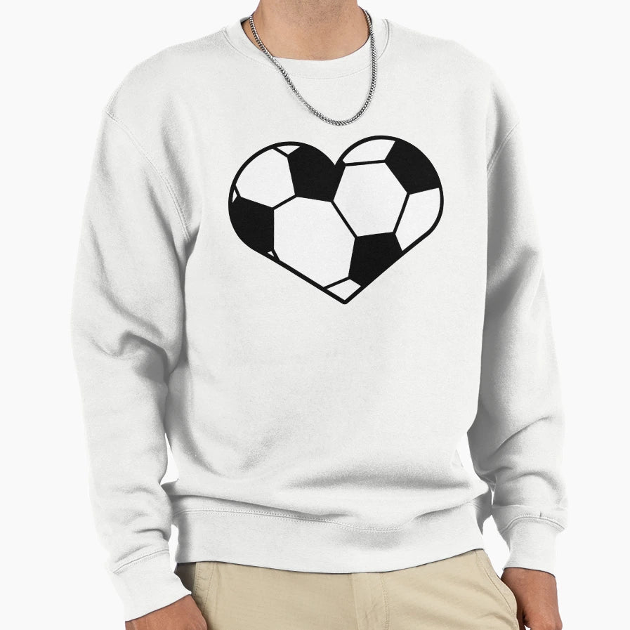 Soccer Love Sweatshirt - Casual Everyday Wear Unisex - T-Shirt, Sweatshirt, Hoodie