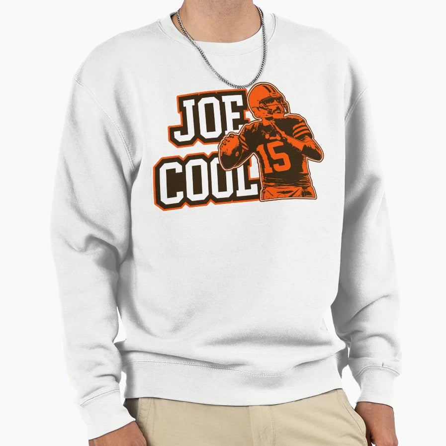 Joe Flacco Browns Sweatshirt - Graphic Print Men Women - T-Shirt, Sweatshirt, Hoodie