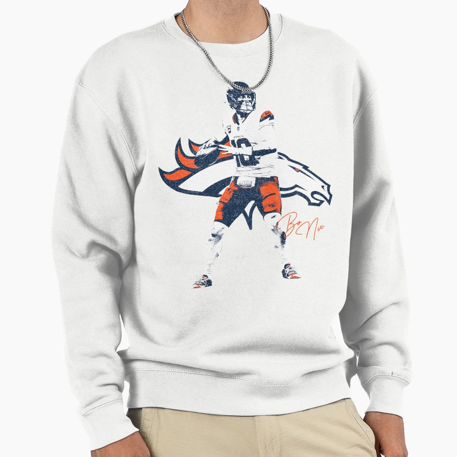 Bo Nix Variant Sweatshirt - Streetwear Style for Adults - T-Shirt, Sweatshirt, Hoodie