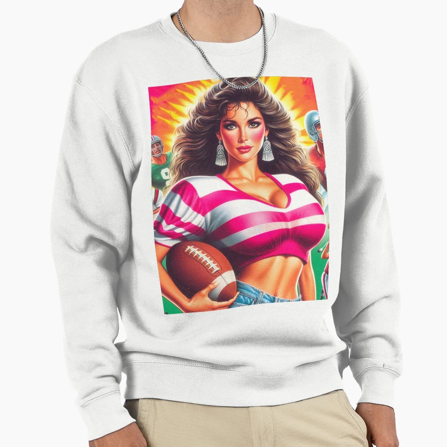 Football Sweatshirt - Graphic Print Unisex - T-Shirt, Sweatshirt, Hoodie