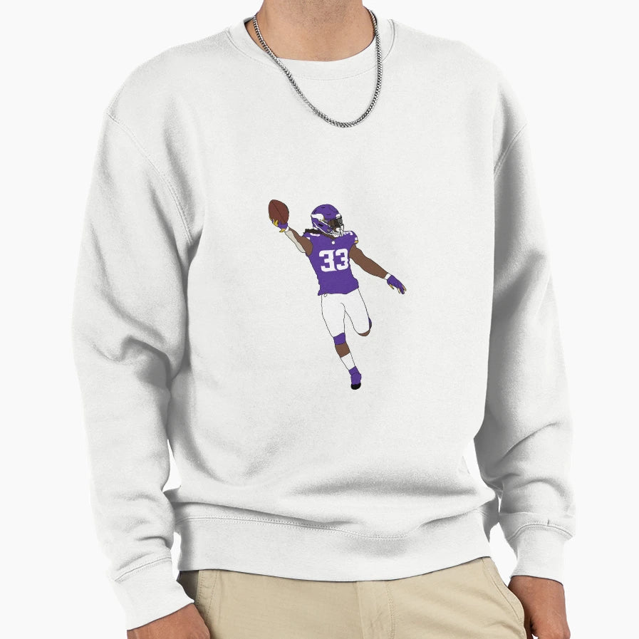 Minnesota Vikings Dalvin Cook Sweatshirt - Graphic Print Men Women - T-Shirt, Sweatshirt, Hoodie