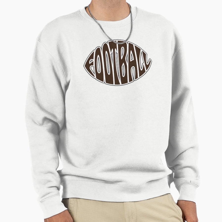 Artistic Football Designs Gift Or Sweatshirt - Unique Graphic for Adults - T-Shirt, Sweatshirt, Hoodie