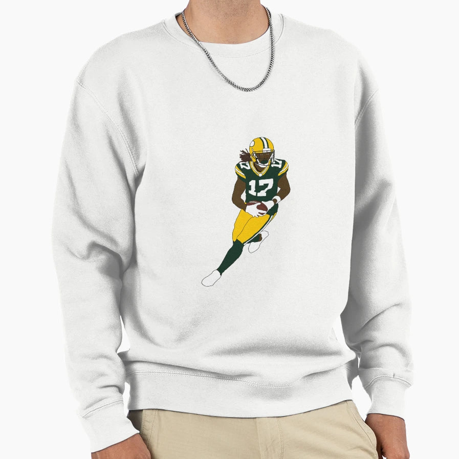 Green Bay Packers Devante Adams Sweatshirt - Streetwear Style for Adults - T-Shirt, Sweatshirt, Hoodie