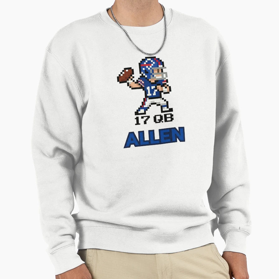 Bills JA As Nfl Video Game Character Sweatshirt - Trendy Graphic for Adults - T-Shirt, Sweatshirt, Hoodie