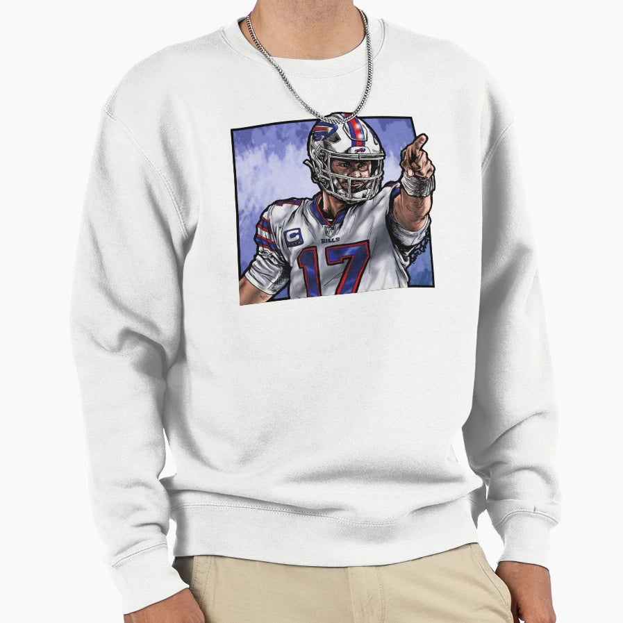 Allen First Down Sweatshirt - Fun Novelty Design for Adults - T-Shirt, Sweatshirt, Hoodie