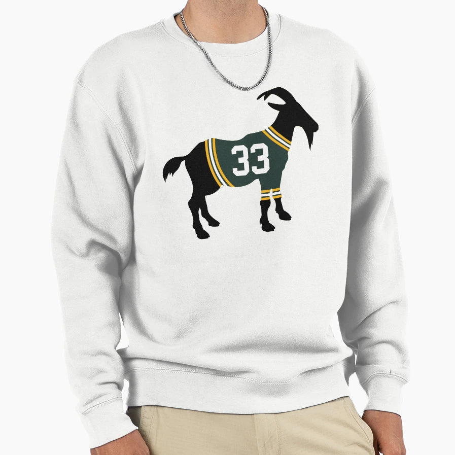 Aaron Jones Goat Sweatshirt - Unique Graphic Men Women - T-Shirt, Sweatshirt, Hoodie