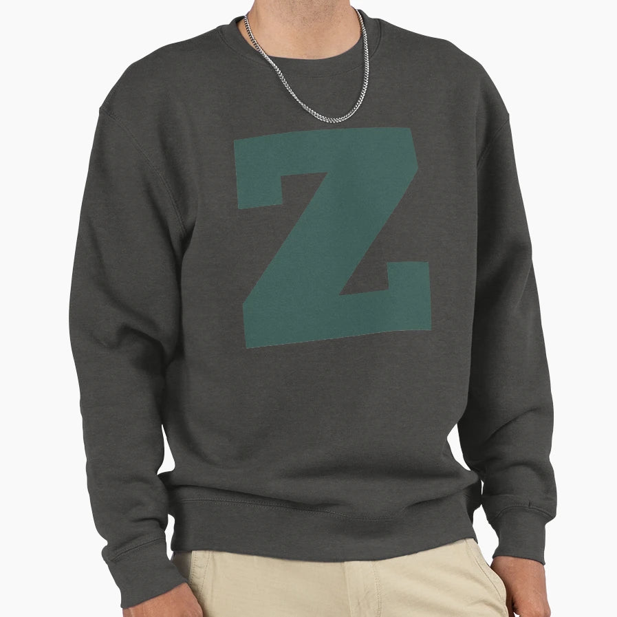 Z Slab Serif Sweatshirt - Novelty Apparel Men Women - T-Shirt, Sweatshirt, Hoodie
