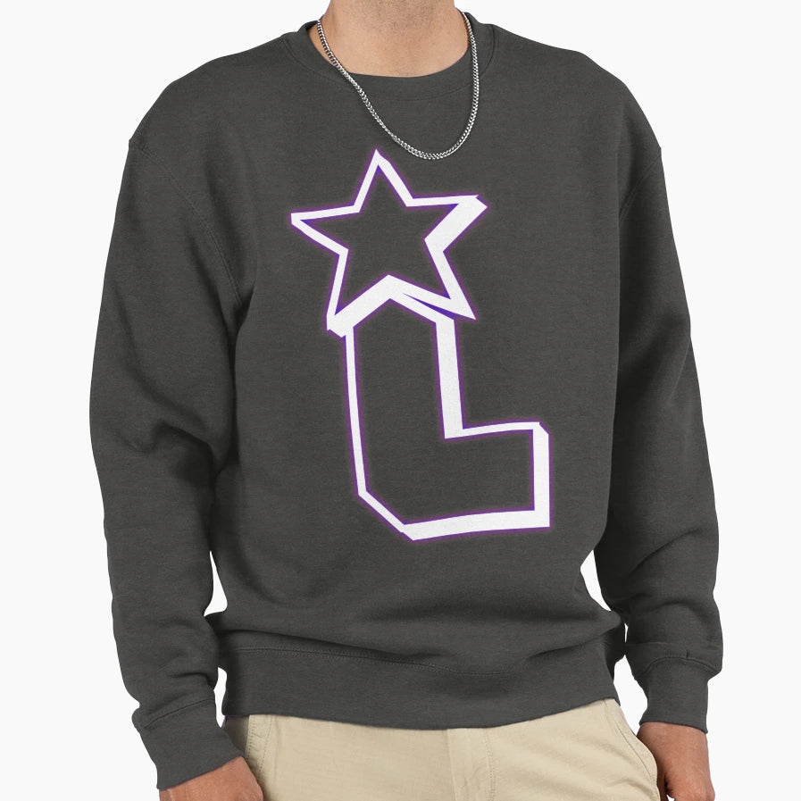 Star L Sweatshirt - Unique Graphic Unisex - T-Shirt, Sweatshirt, Hoodie