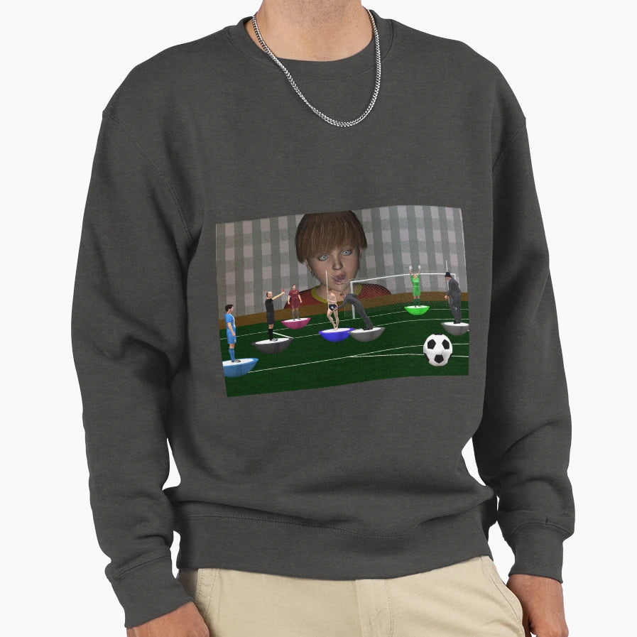 Subbuteo Streaker Scene Sweatshirt - Trendy Graphic Men Women - T-Shirt, Sweatshirt, Hoodie