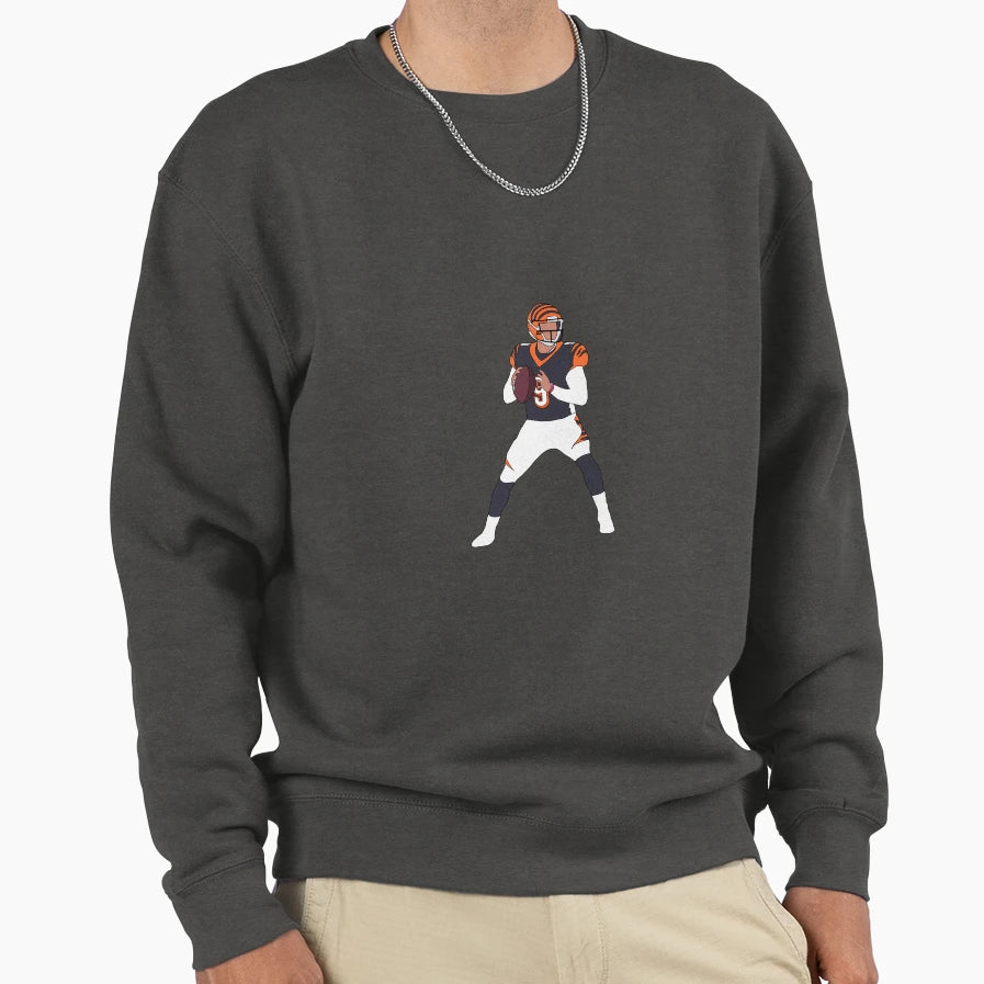Jb 9 Qb Sweatshirt - Trendy Graphic Men Women - T-Shirt, Sweatshirt, Hoodie