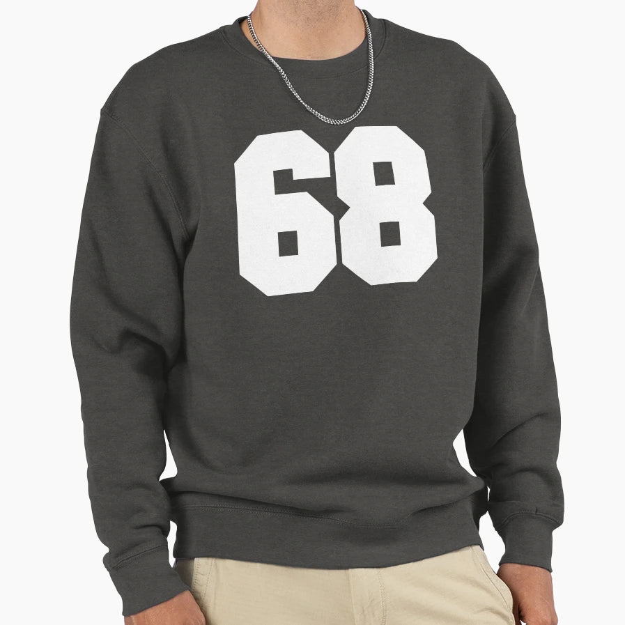 68 Number Cleveland Sports Sixty Sweatshirt - Minimalist Print Unisex - T-Shirt, Sweatshirt, Hoodie