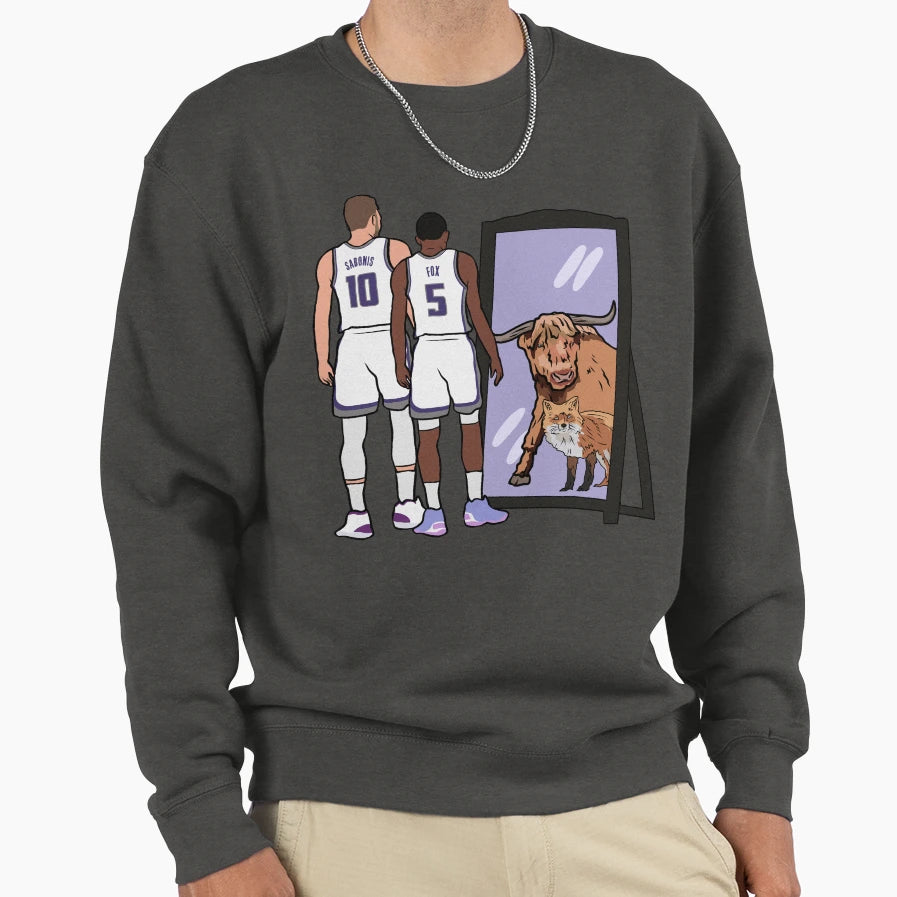 Fox And Ox Sweatshirt - Streetwear Style for Adults - T-Shirt, Sweatshirt, Hoodie