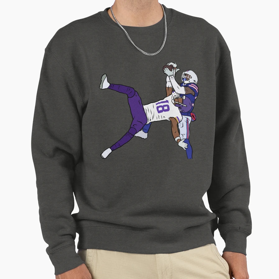 JJ Catch Sweatshirt - Trendy Graphic for Adults - T-Shirt, Sweatshirt, Hoodie