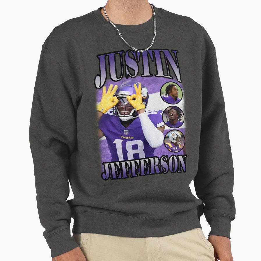 Bootleg JJ Jj18 Gifts Sweatshirt - Graphic Print Unisex - T-Shirt, Sweatshirt, Hoodie